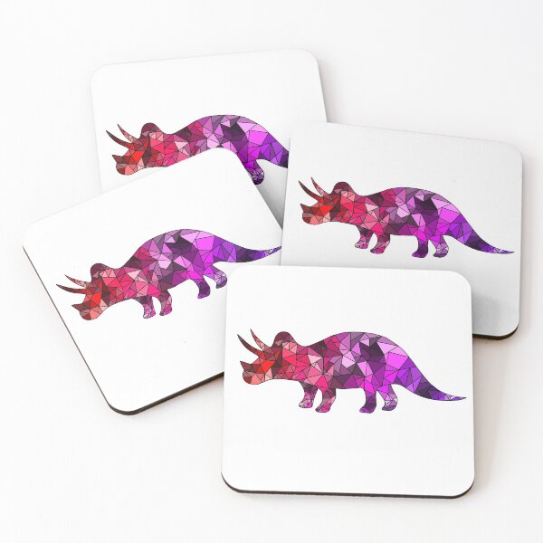 Item preview, Geometric Triceratop Dino designed and sold by RainyDayArts.