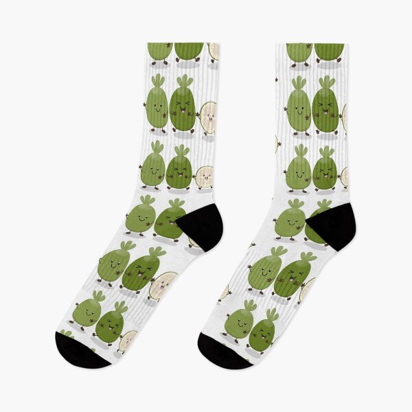 Item preview, Cute pineapple guava feijoa cartoon illustration designed and sold by FrogFactory.