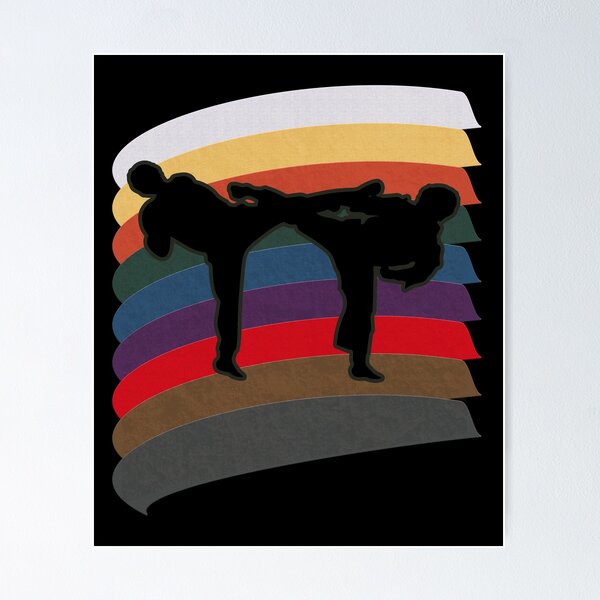 Item preview, Funny Retro Vintage Karate Belt Gift designed and sold by jcorres.