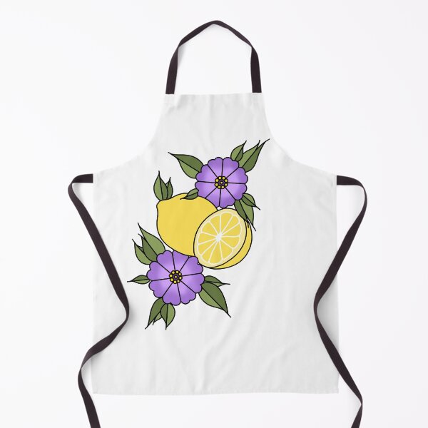 Item preview, Lemons and Flowers designed and sold by Lydia Askeland.