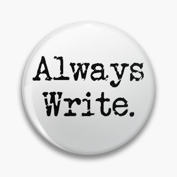 Item preview, Always Write in Black Type designed and sold by TeaRoseWriter.