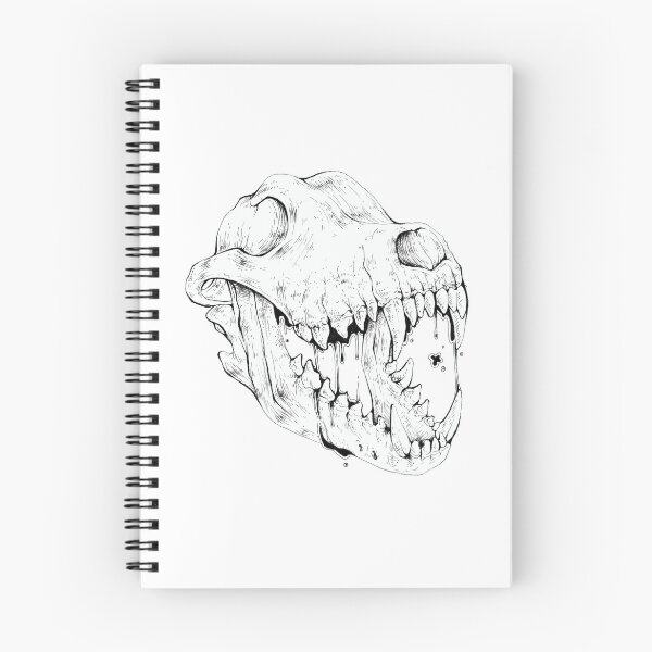 Item preview, The Dripping Wolf Skull designed and sold by NotSoMeloncholy.