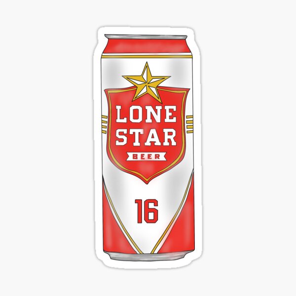 Lone Star Beer Texas Party Pak 24 Vintage Stickers Decals MINT Store Display 70s 
