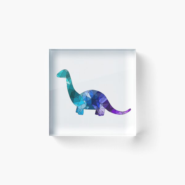 Item preview, Geometric Brontosaurus Dino designed and sold by RainyDayArts.