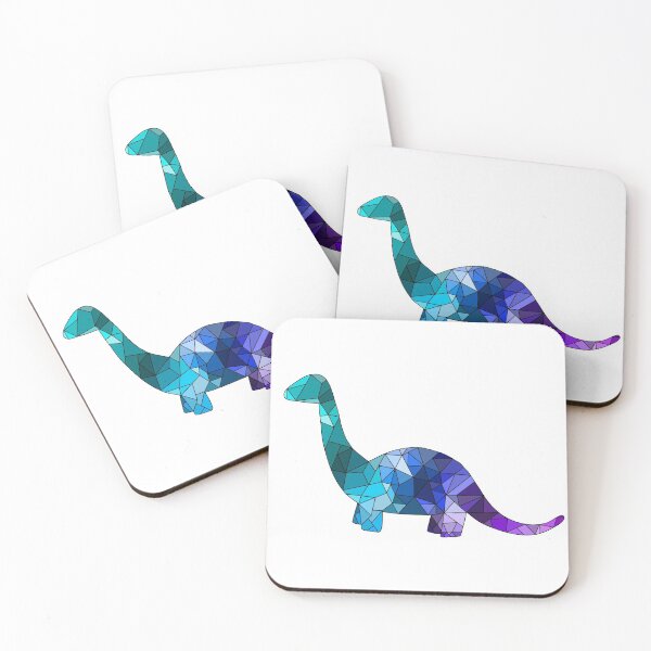 Item preview, Geometric Brontosaurus Dino designed and sold by RainyDayArts.