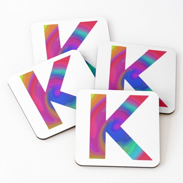 Item preview, Psychedelic Letter K designed and sold by crgart.