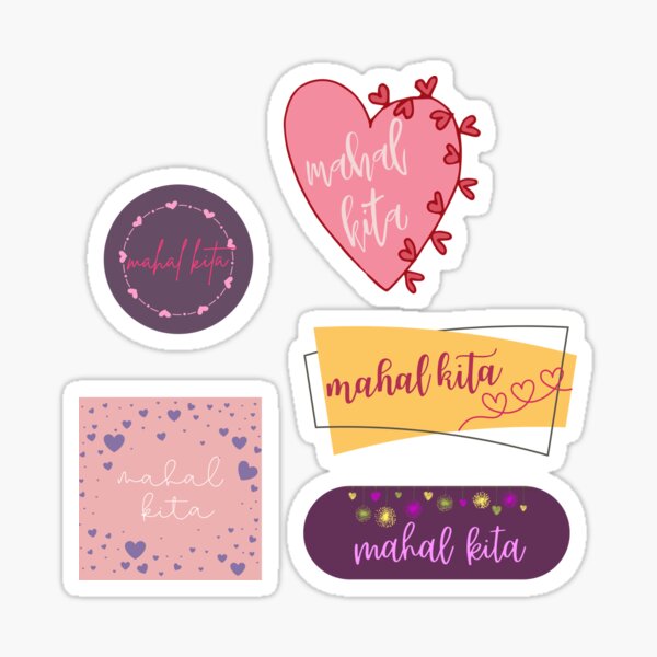 Mahal Kita Stickers Redbubble