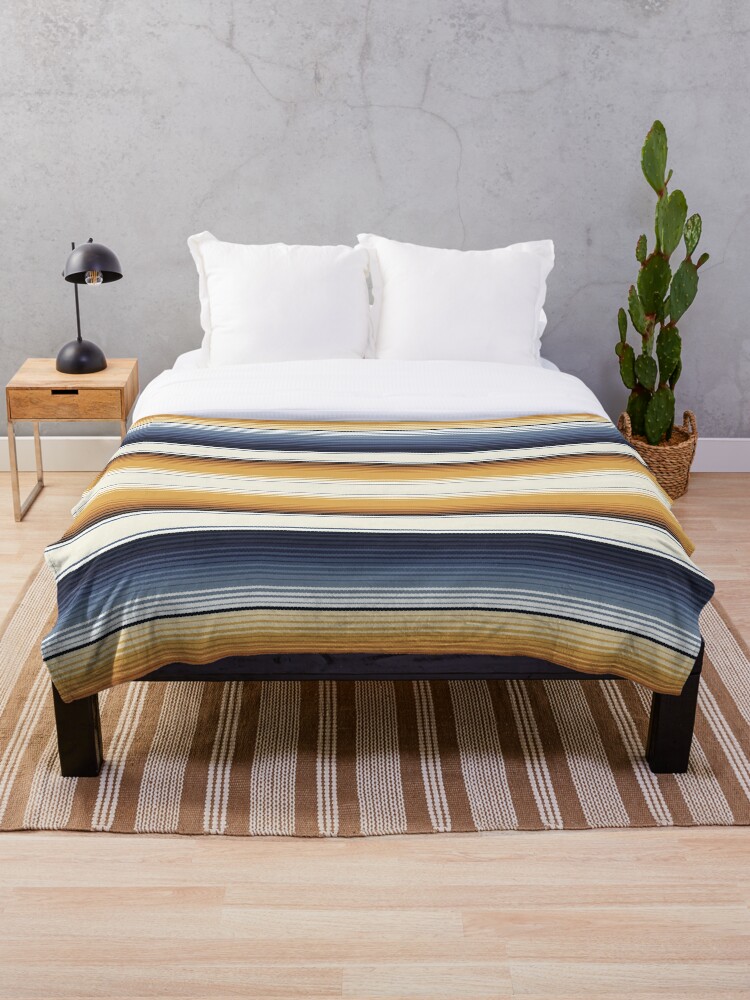 Indigo throw blanket hot sale