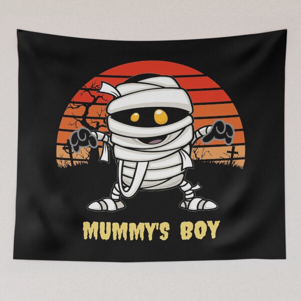 Item preview, Mummy's Boy Halloween Graveyard designed and sold by Coder-T.