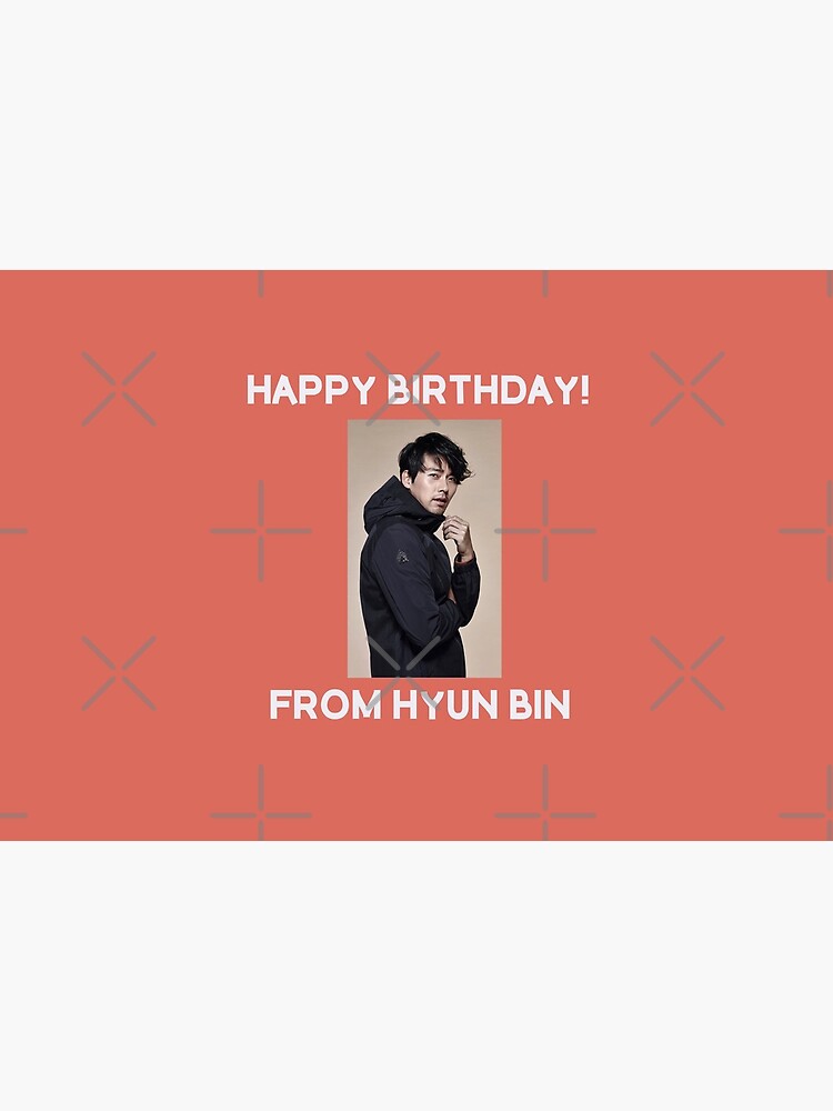Happy Birthday From Hyun Bin by kpopkdramamerch