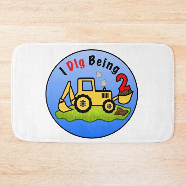 Item preview, I Dig Being 2 Birthday Gift designed and sold by StickerArtwork.