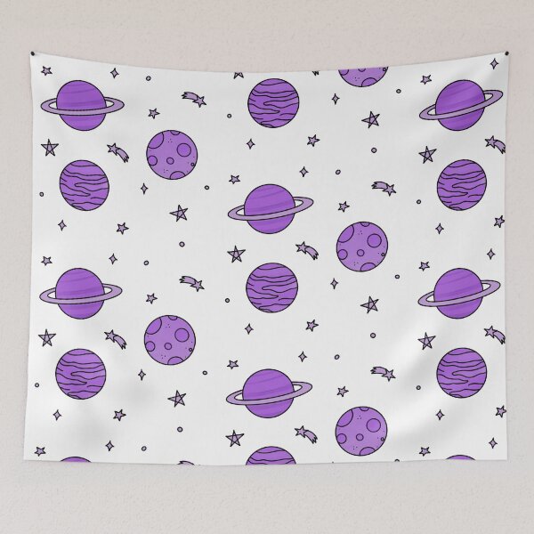 Item preview, Purple Planets designed and sold by vickydesignedit.
