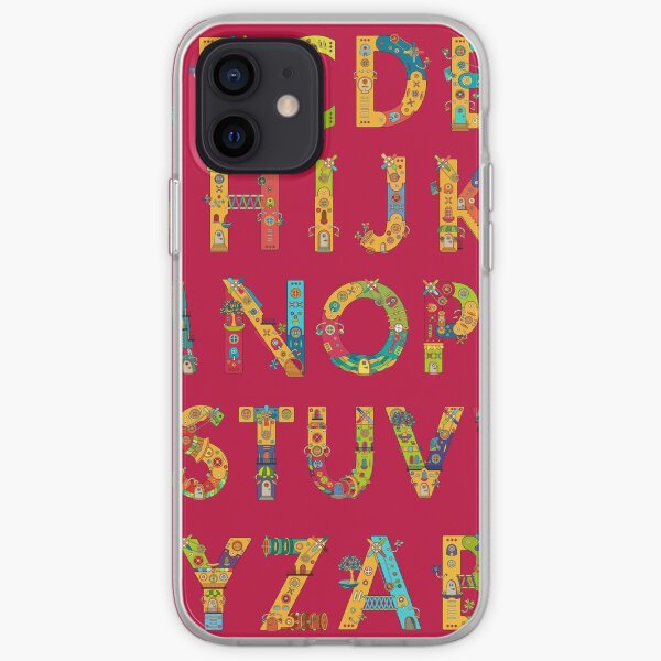 AlphaPod Letters iPhone Soft Case