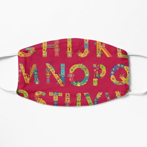 AlphaPod Letters Flat Mask