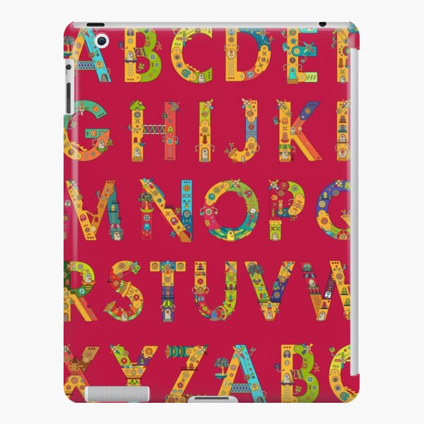 AlphaPod Letters iPad Snap Case