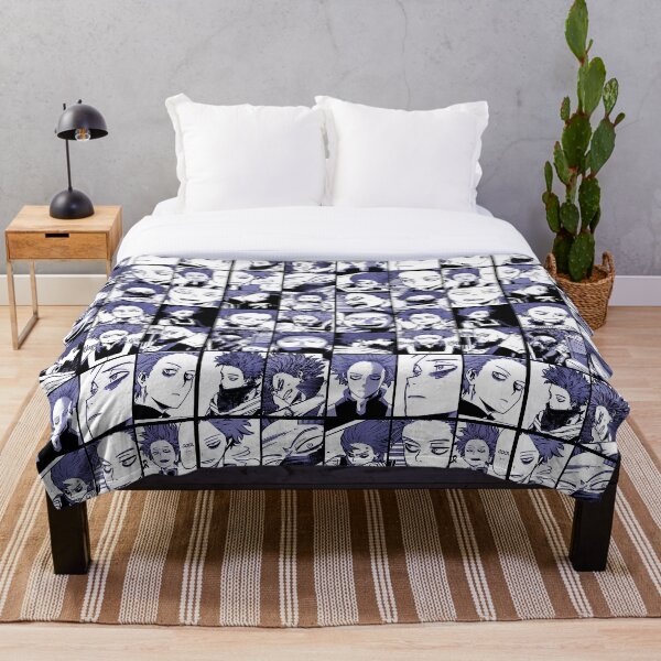 Shinso Collage color version Throw Blanket