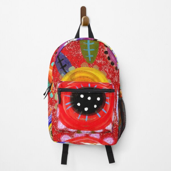 Item preview, Red huge flowers wearing art designed and sold by rupydetequila.