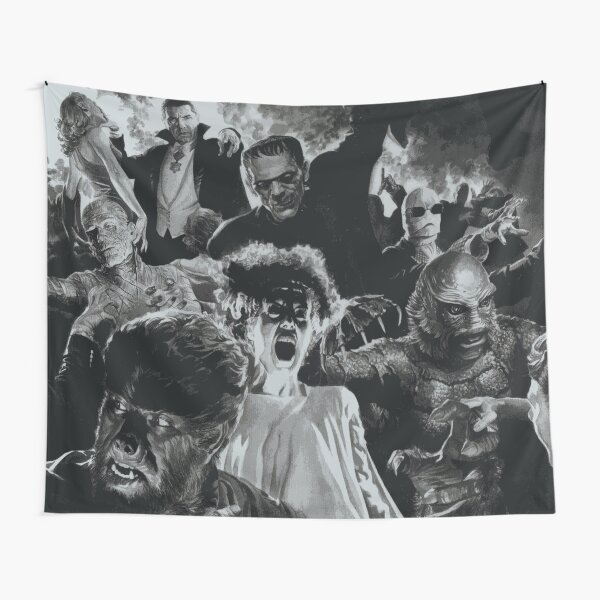 Classic Horror Tapestry