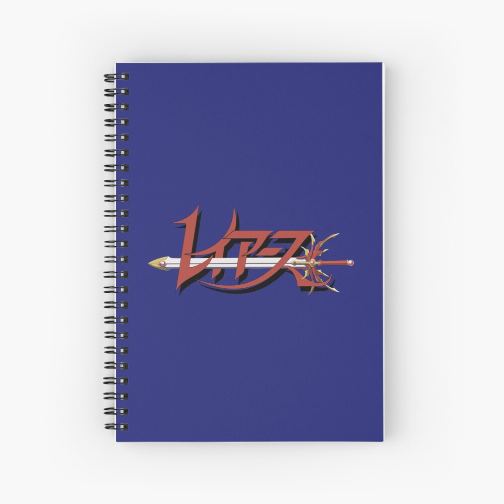 Magic Knight Rayearth Logo 魔法騎士レイアース Spiral Notebook By Jcba Redbubble