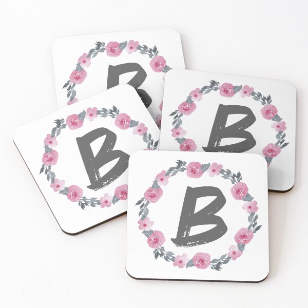 Item preview, Floral Wreath That Starts With The Letter "B" designed and sold by Lifestylenoise.