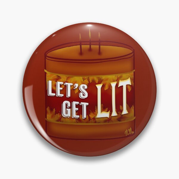 Item preview, Let's Get Lit Fall Candle designed and sold by Noelle Marasheski.
