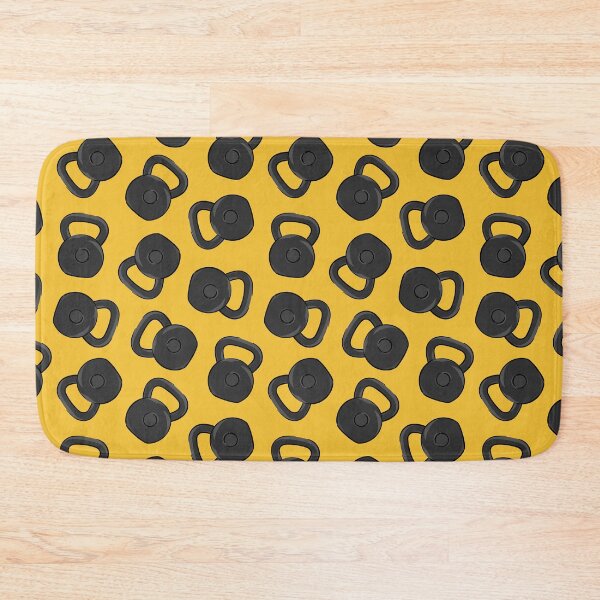 Item preview, kettlebells - yellow designed and sold by littlearrow.