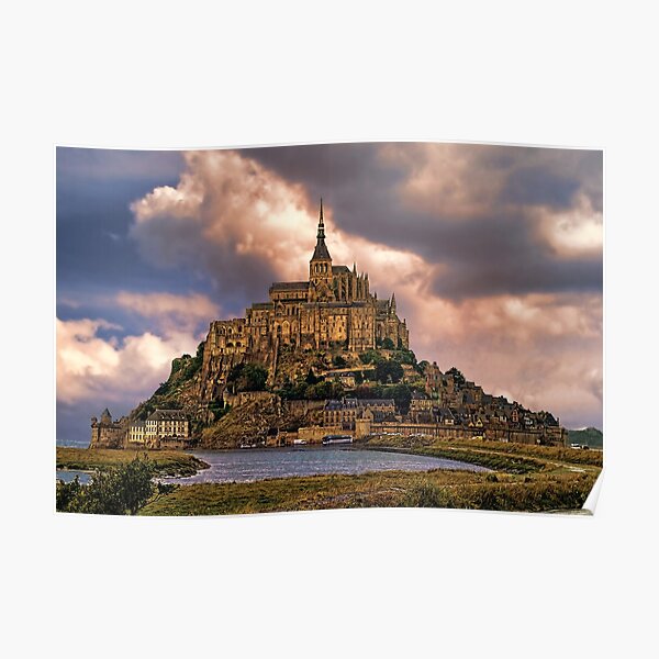 On The Coast Of Normandy Poster