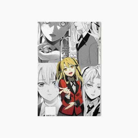 Kakegurui Yumeko Mary Kirari Anime Mangá Hd Impressão Parede