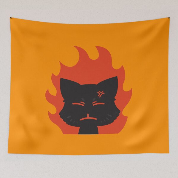 Item preview, Angry Cat designed and sold by Lovely-Cat-Shop.