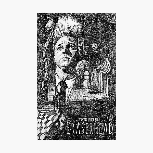 Item preview, Eraserhead Movie Poster designed and sold by teabot.