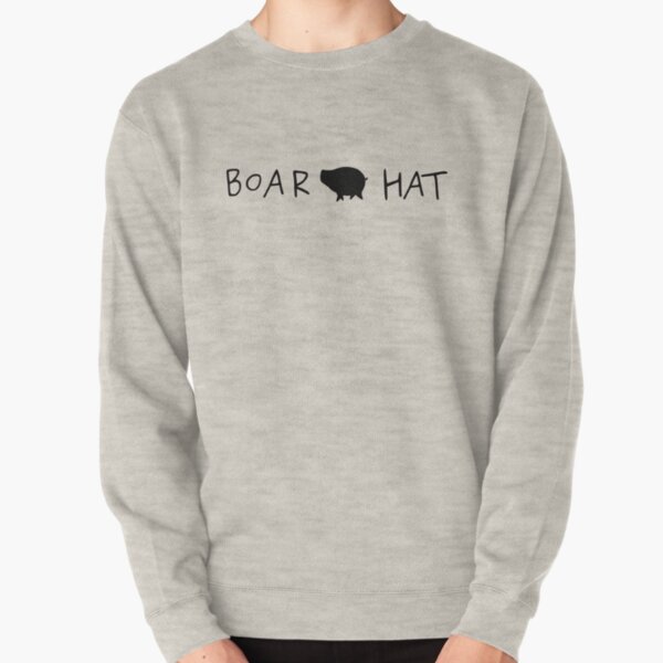 Boar Hat Pullover Sweatshirt
