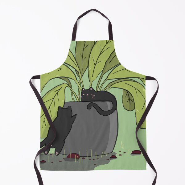 Item preview, Cat with plants 001 designed and sold by bimumonji.