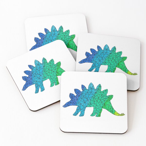 Item preview, Geometric Stegosaurus Dino designed and sold by RainyDayArts.