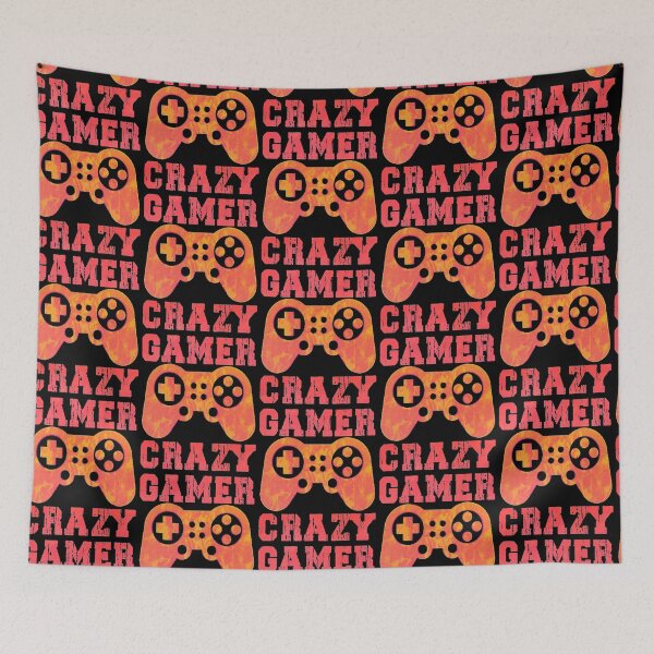 Item preview, Crazy Gamer tshirt  designed and sold by KGN  CREATIVITY.