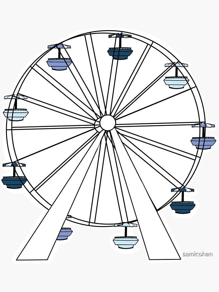 100,000 Ferris wheel doodle Vector Images | Depositphotos