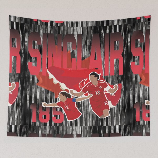 Item preview, Christine Sinclair Canada Poster  designed and sold by Hevding.
