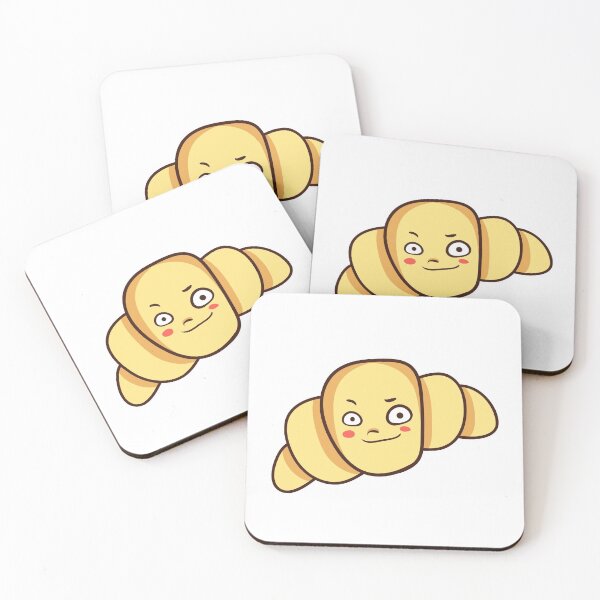 Item preview, Croissant Kawaii designed and sold by Gaviniko.