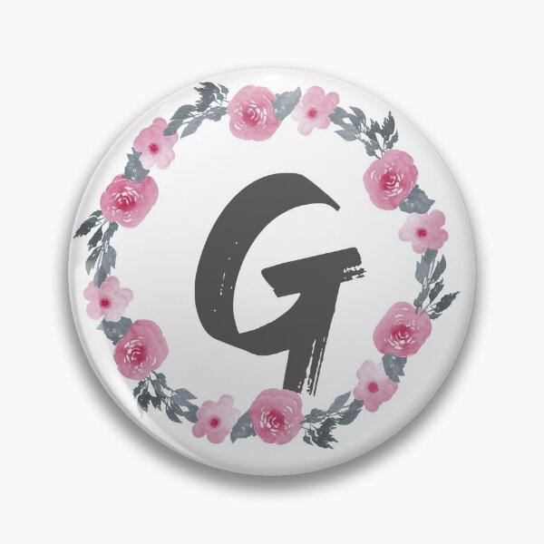 Item preview, Floral Wreath That Starts With The Letter "G" designed and sold by Lifestylenoise.