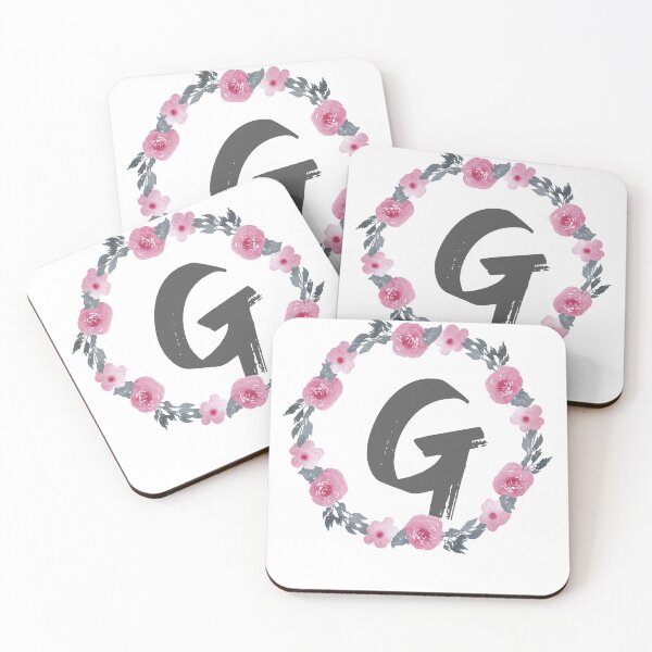 Item preview, Floral Wreath That Starts With The Letter "G" designed and sold by Lifestylenoise.