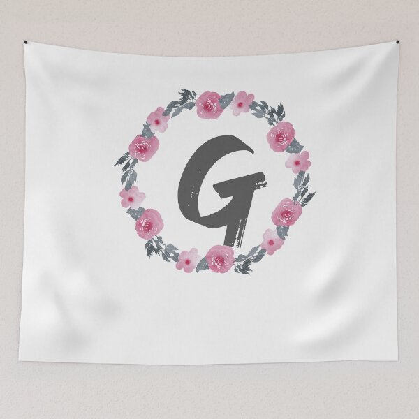 Item preview, Floral Wreath That Starts With The Letter "G" designed and sold by Lifestylenoise.
