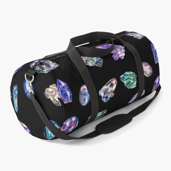 Item preview, Crystals 2 - Gemstones Watercolor Pastel Black designed and sold by Quirkle Berry.