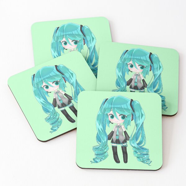 Item preview, Curly Hatsune Miku Chibi designed and sold by ryouxmeii.