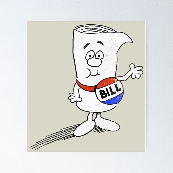 Item preview, I’m Just a Bill - distressed designed and sold by 13thFloorDesign.