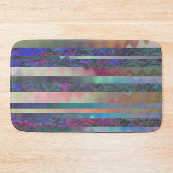 Item preview, Multicolor Textural Stripes - Horizontal designed and sold by CadenceLG.