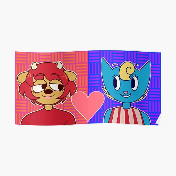katy kat n lammy!!" Poster for Sale by patentedyikes |