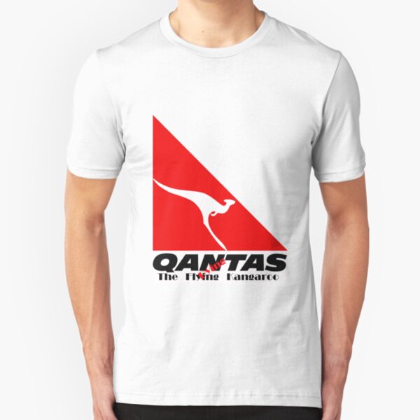 Qantas The Dying Kangaroo Slim Fit T-Shirt