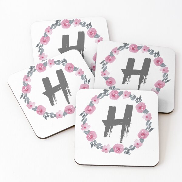 Item preview, Floral Wreath That Starts With The Letter "H" designed and sold by Lifestylenoise.
