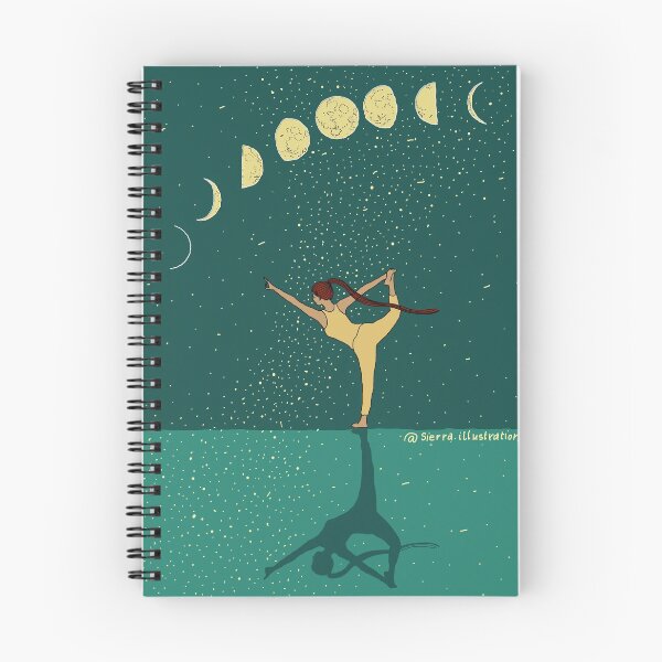 Item preview, Yoga Girl Moon Phases designed and sold by sierratruong.