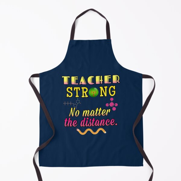 Item preview, Teacher strong No matter the distance designed and sold by Feline Rockstars.