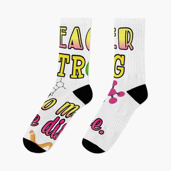 Item preview, Teacher strong No matter the distance designed and sold by Feline Rockstars.